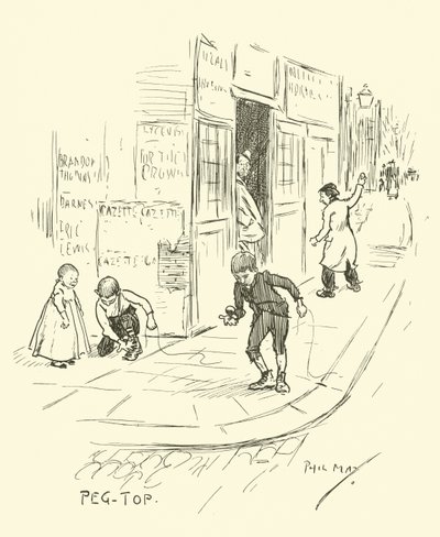 Illustrazione per Phil Mays Gutter-Snipes da Phil May