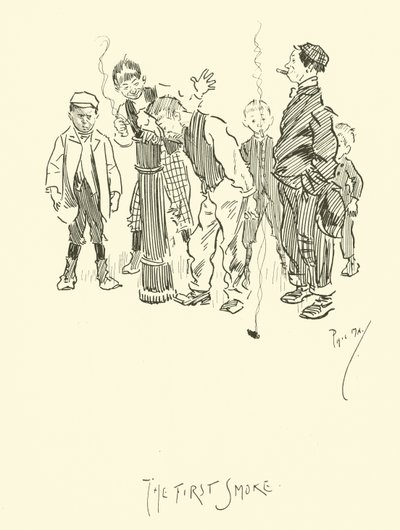 Illustrazione per Phil Mays Gutter-Snipes da Phil May
