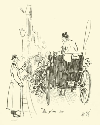 Illustrazione per Phil Mays Gutter-Snipes da Phil May