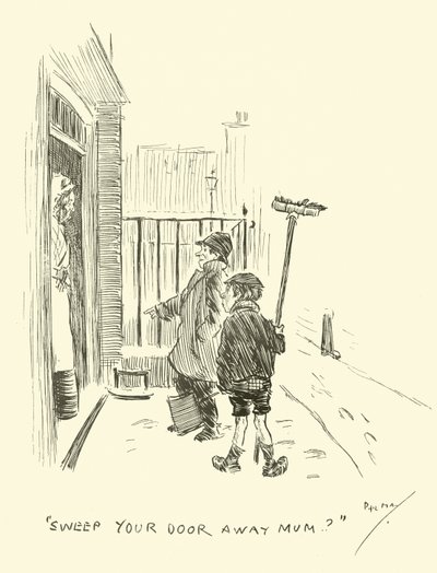 Illustrazione per Phil Mays Gutter-Snipes da Phil May