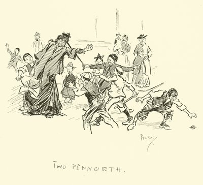 Illustrazione per Phil Mays Gutter-Snipes da Phil May