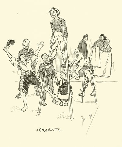 Illustrazione per Phil Mays Gutter-Snipes da Phil May