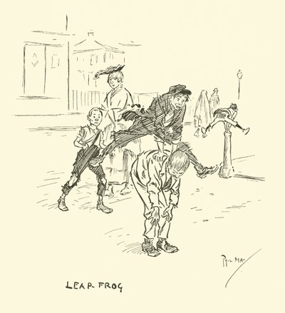 Illustrazione per Gutter-Snipes di Phil May da Phil May