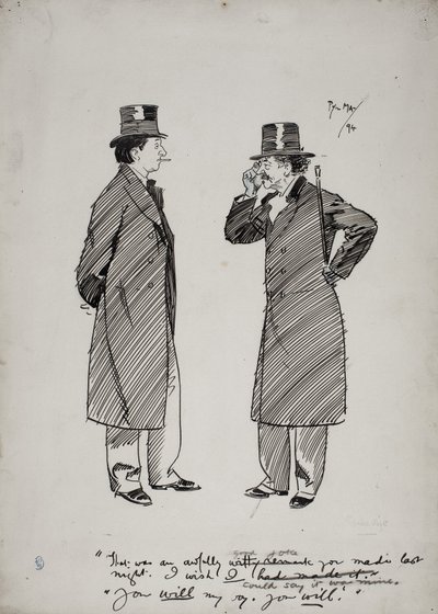 Oscar Wilde e Whistler da Phil May