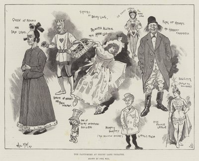 La pantomima al Drury Lane Theatre da Phil May