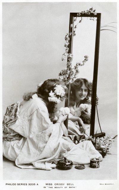 Crissy Bell, attrice britannica, c1900s da Philco Publishing Company