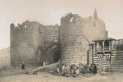Porta della Cittadella di Saladino da Philibert Joseph Girault de Prangey