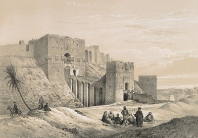 La Cittadella di Aleppo da Philibert Joseph Girault de Prangey