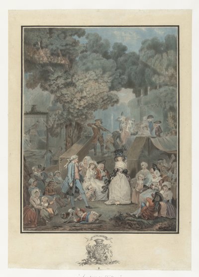 Festa di nozze da Philibert Louis Debucourt