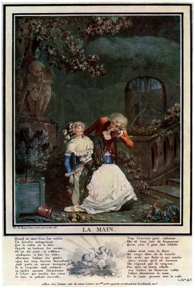 La Mano, 1788 1931 da Philibert Louis Debucourt