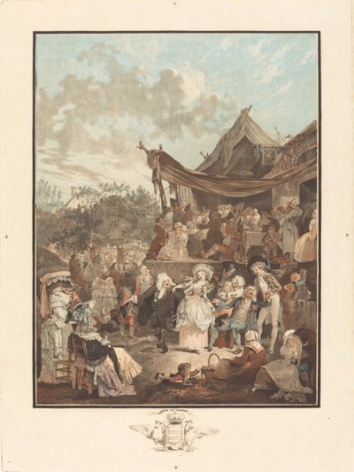 Il Minuetto della Sposa da Philibert Louis Debucourt