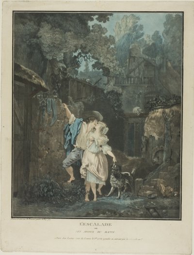 La salita da Philibert Louis Debucourt