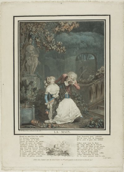 La mano da Philibert Louis Debucourt