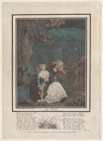 La Mano da Philibert Louis Debucourt