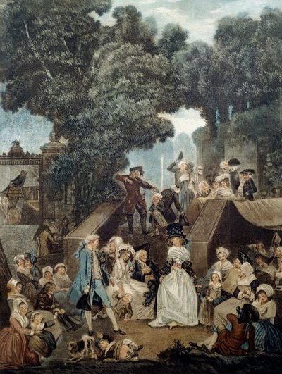 Matrimonio al castello da Philibert Louis Debucourt