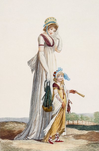Giovane madre e bambino, 1800 da Philibert Louis Debucourt
