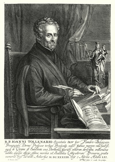 Jan de Toolenaere, gesuita fiammingo da Philip (after) Fruytiers