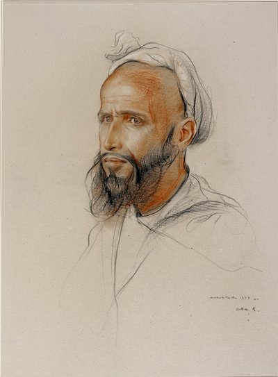 Ritratto di un arabo da Philip A de Laszlo
