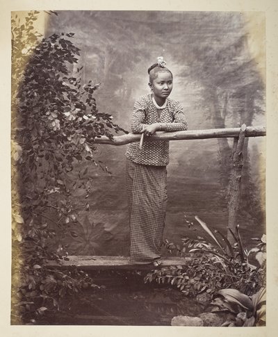 Ritratto di una fanciulla birmana, Collezione Gladstone da Philip Adolphe Klier
