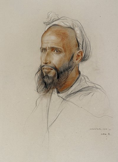 Ritratto di un arabo da Philip Alexius de Laszlo