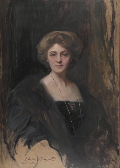 Ritratto della Viscontessa Lee di Fareham (recto) da Philip Alexius de Laszlo
