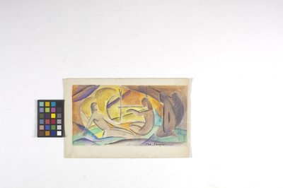 Schizzo per affresco, data sconosciuta da Philip Ayer Sawyer