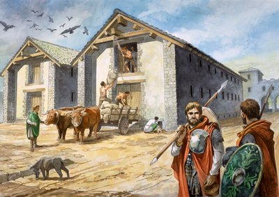 Forte Romano di Birdoswald, III secolo da Philip Corke