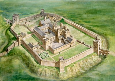 Castello Vecchio di Sherborne, Dorset da Philip Corke