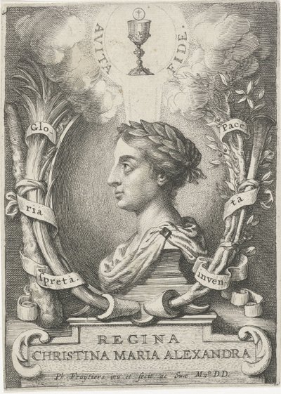 Ritratto di Cristina, regina di Svezia da Philip Fruytiers