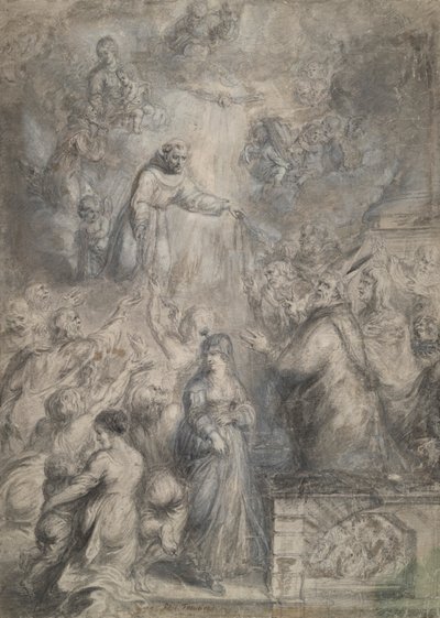 La distribuzione delle corde francescane da Philip Fruytiers