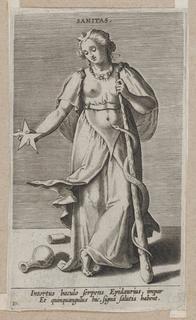 Sanitas, da Prosopographia da Philip Galle
