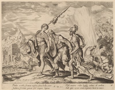 La conversione di San Paolo da Philip Galle after Maerten van Heemskerck