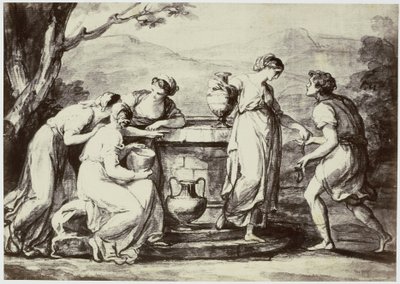 Rebecca al pozzo da Philip Henry Delamotte