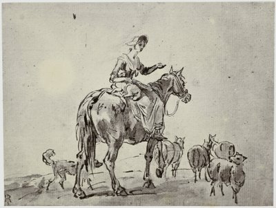 Gilpin, La pastorella da Philip Henry Delamotte