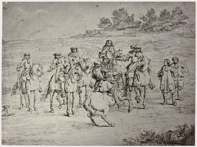 Van der Meulin [?], Luigi XIV e l