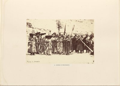 Monaci in processione da Philip Henry Egerton