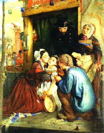 Contadini francesi trovano il loro bambino rubato, 1859 da Philip Hermogenes Calderon