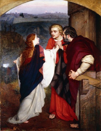 Maria Maddalena che annuncia la resurrezione ai discepoli da Philip Hermogenes Calderon
