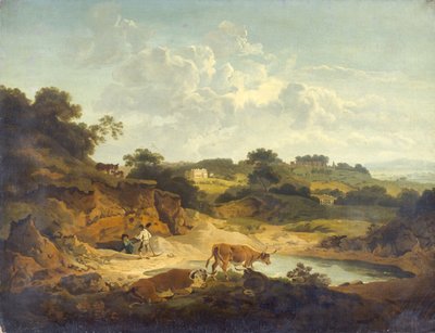 Paesaggio da Philip James de (1740 1812) Loutherbourg