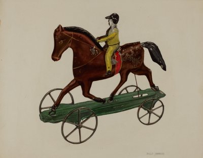 Cavallo e cavaliere da Philip Johnson
