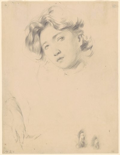 Studio di una ragazza da Philip Leslie Hale