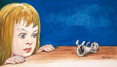 Alice attraverso lo specchio da Philip Mendoza