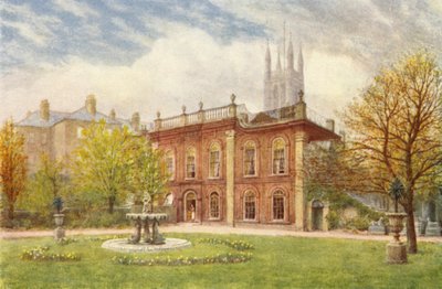 Casa Bradmore, Hammersmith, Aprile 1904 da Philip Norman