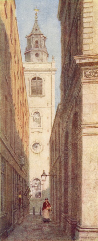 Chiesa di St Michael, Bassishaw, 1897 da Philip Norman