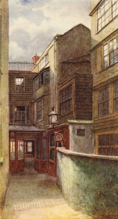 Caffè di Dick, Fleet Street, 1899 da Philip Norman