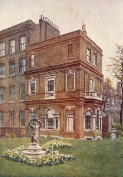 Casa del Giardino, Clements Inn, 1883 da Philip Norman
