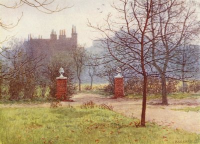 Giardino dalla Casa Scarsdale, Kensington, 1892 da Philip Norman