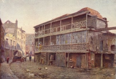 Ultimo del Kings Head Inn, Southwark, 1884 da Philip Norman