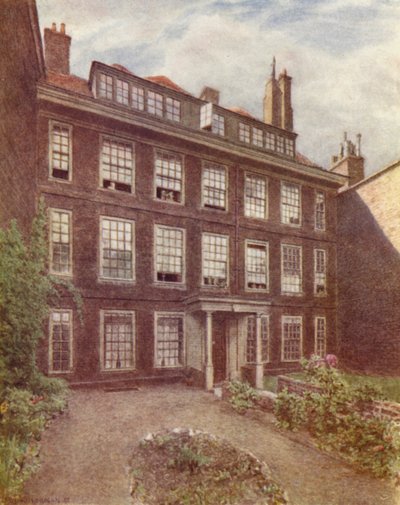 Numero 10 di Nevills Court, Fetter Lane, 1891 da Philip Norman