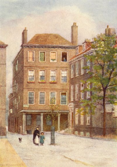 Numero 15 di Grays Inn Square da Field Court, 1904 da Philip Norman
